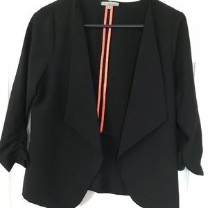Black 3/4 length blazer
